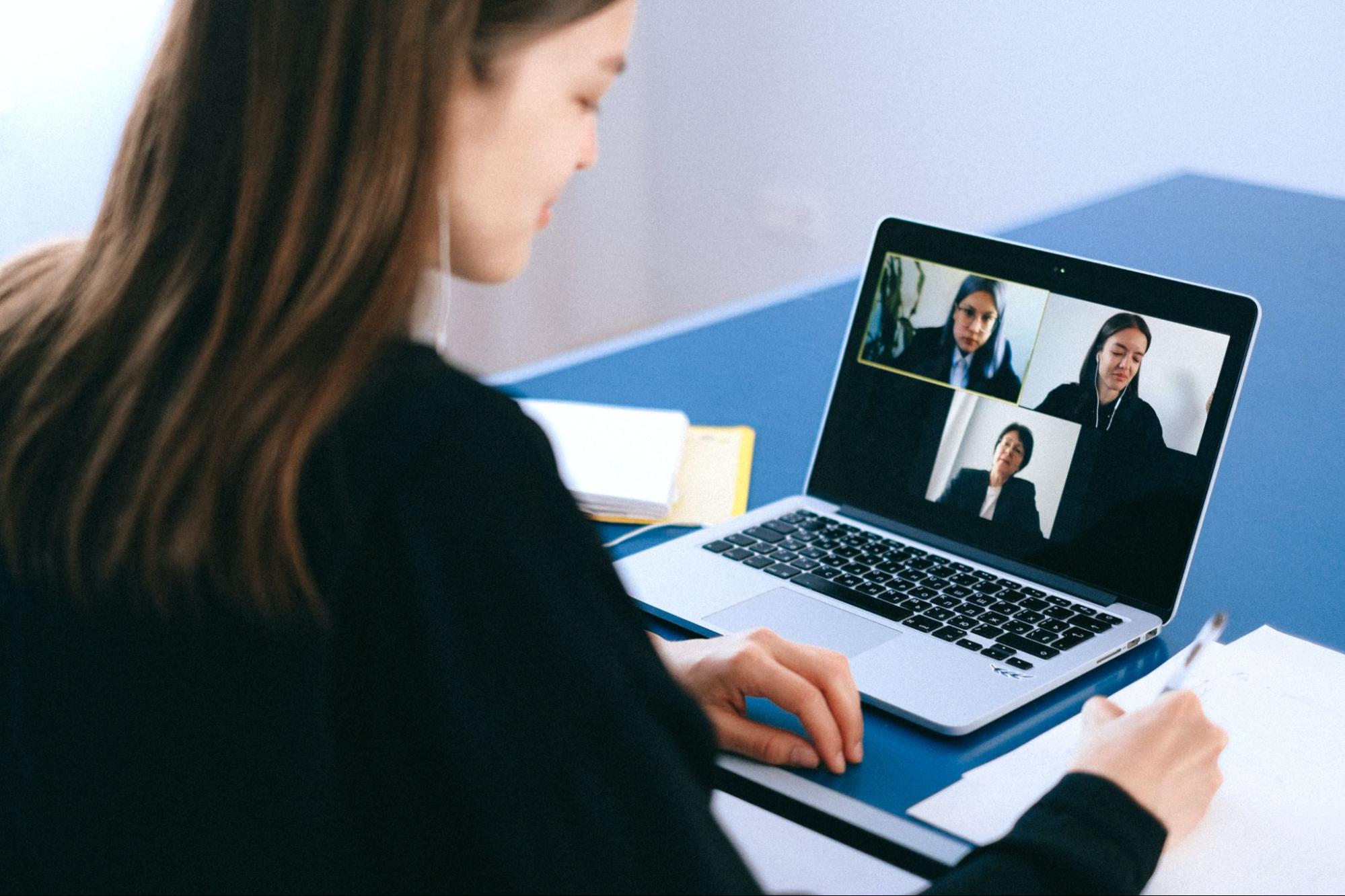 Make sure you're comfortable with the virtual meeting platform